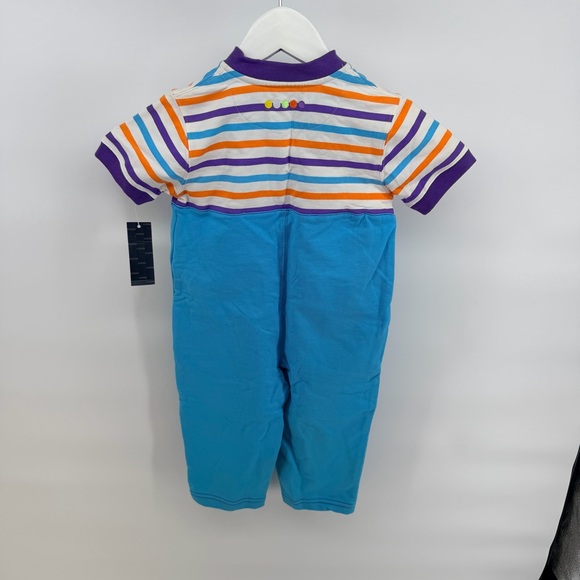 COOGI Multicolor Striped Baby Romper NEW WITH TAGS - Picture 4 of 4
